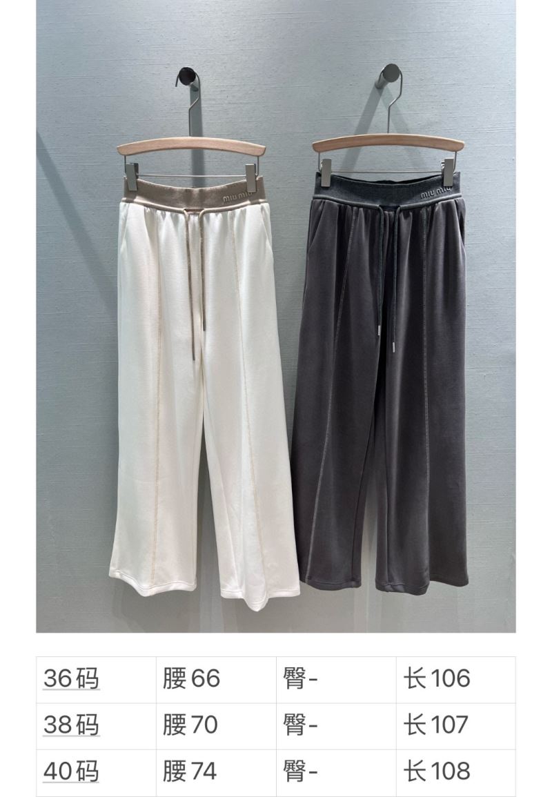 Miu Miu Long Pants